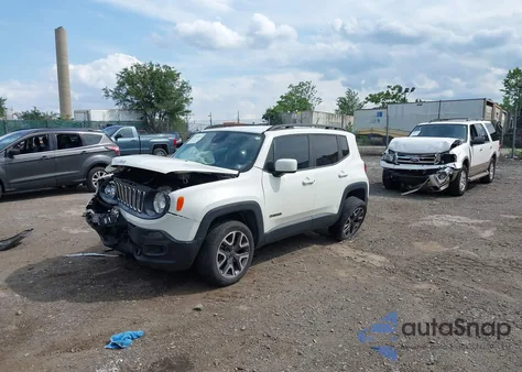 2016 Jeep Renegade Latitude z USA, uszkodzony, nr VIN ZACCJBBT7GPC72238